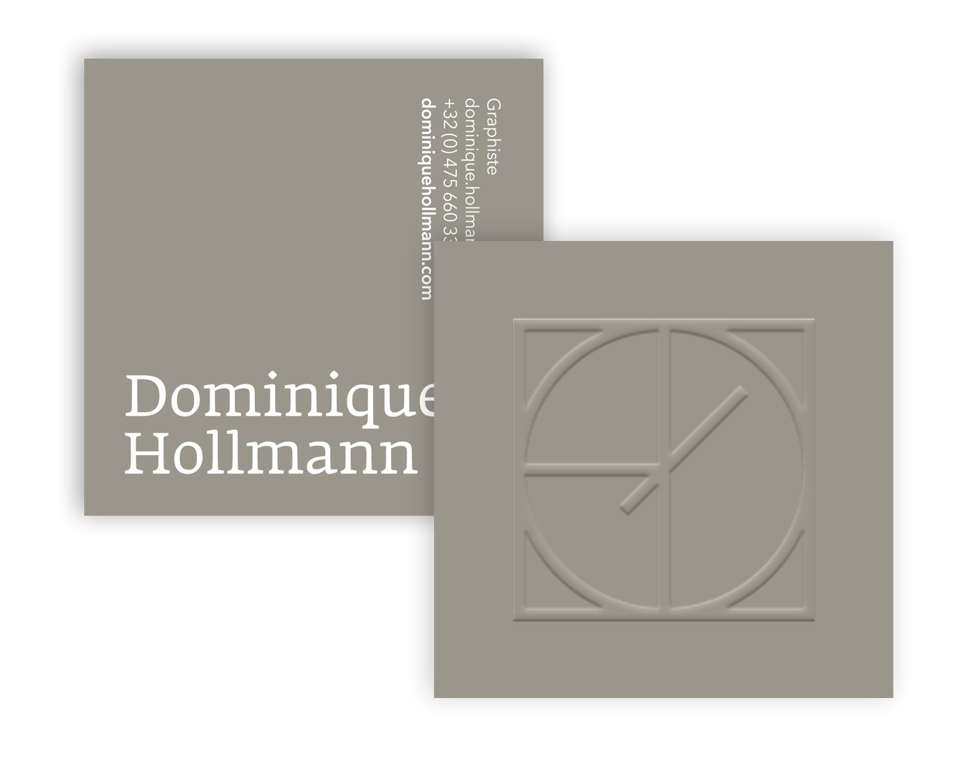 Dominique business cards