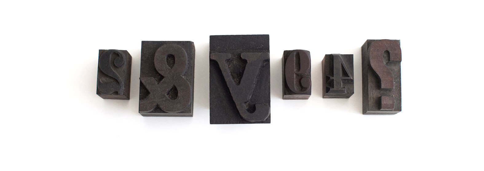 printer letter typography