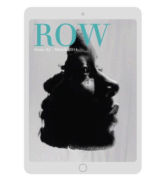 ROW magazine photographers ipad