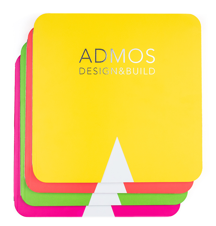 Admos Client borchure colorful