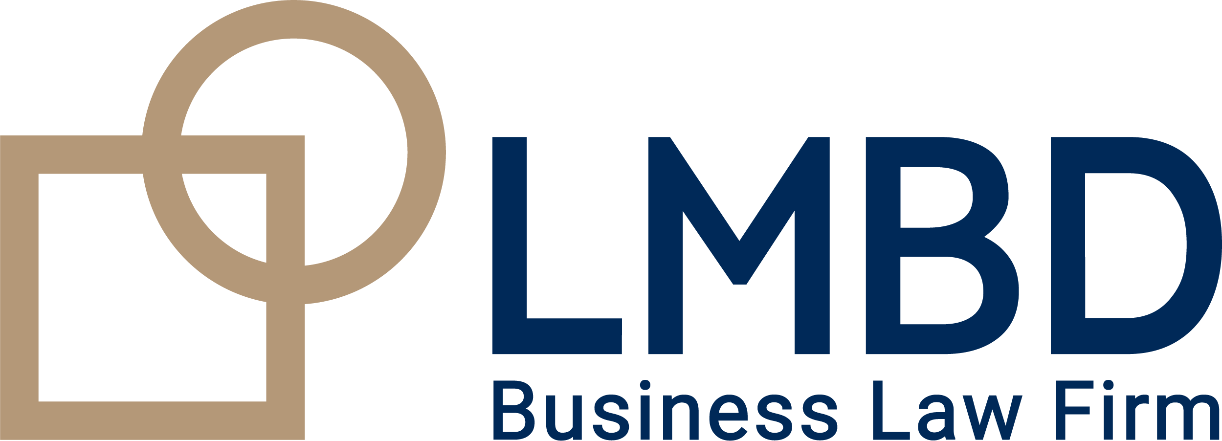 LMBD logo identity belgium