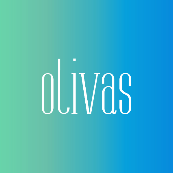 Olivas typeface by Olivia Delsart
