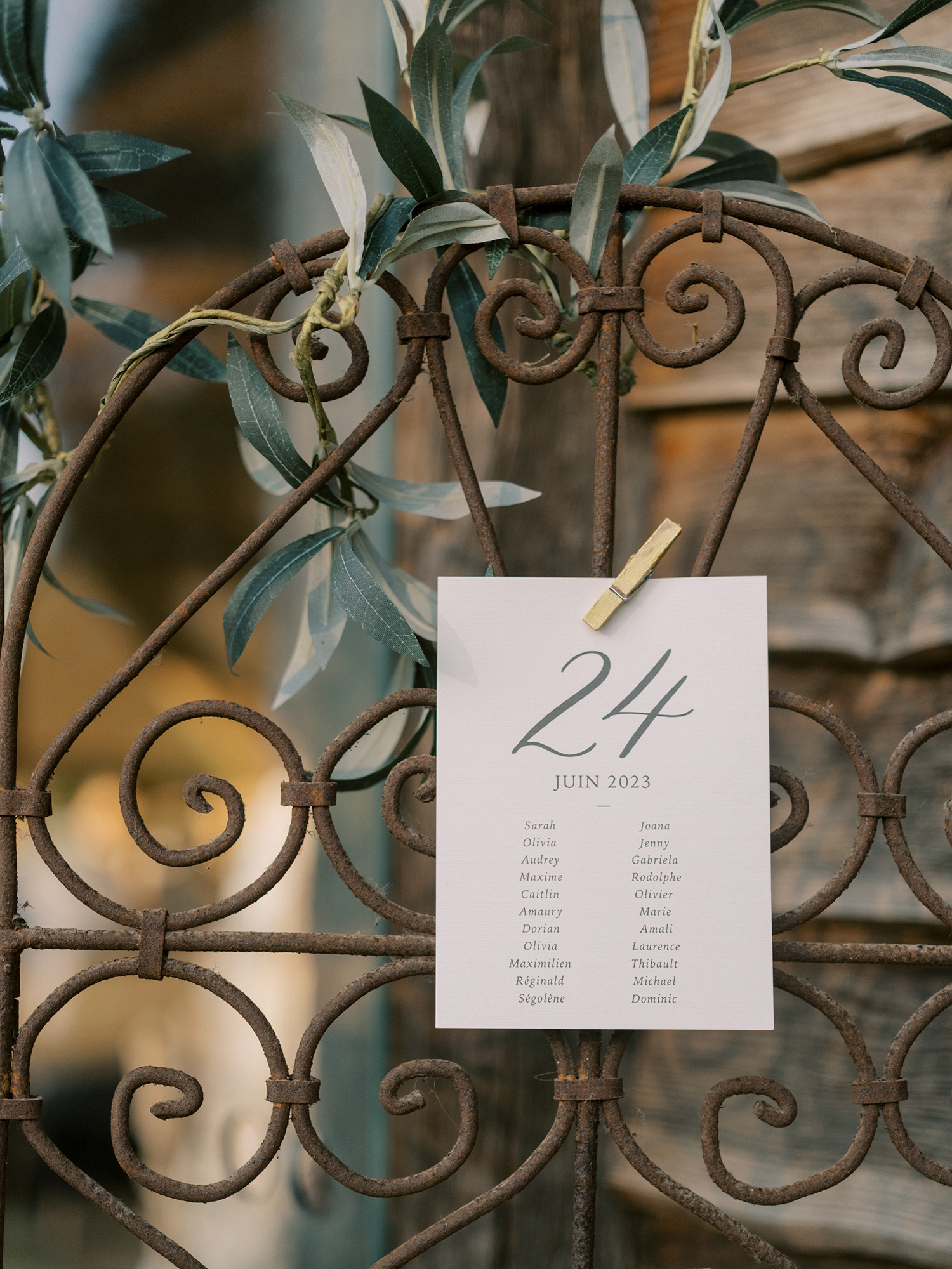 Olivia & Maximilien wedding by Chymo identity layout