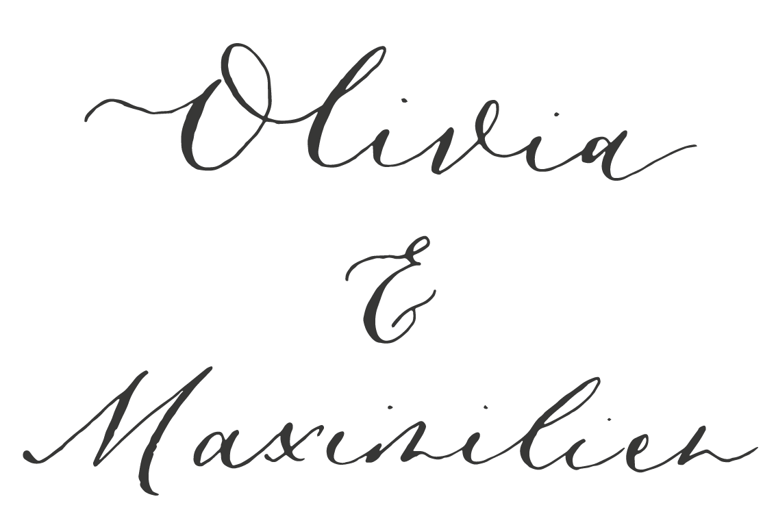 Olivia & Maximilien wedding script by Georgia Eleanor